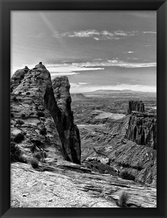 Framed Canyon Lands VII Print