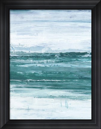 Framed Choppy Waters II Print