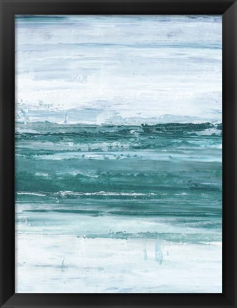 Framed Choppy Waters II Print