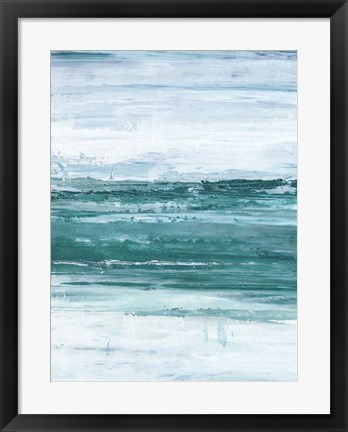 Framed Choppy Waters II Print