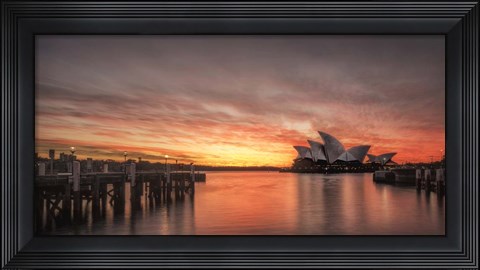 Framed Color Reflections Print