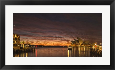 Framed Wake Up Sydney Print