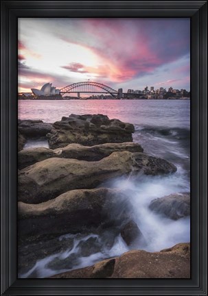 Framed From the Rocks Print