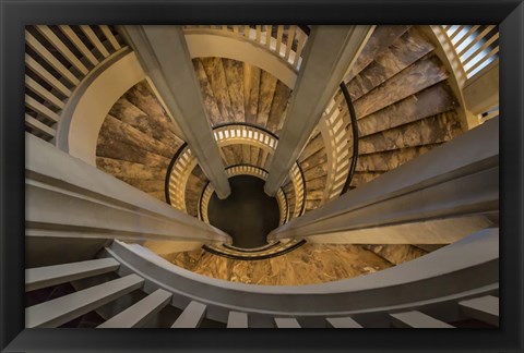 Framed Royal Staircase 2 Print