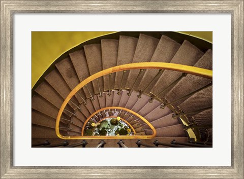 Framed Cosy Staircase Print