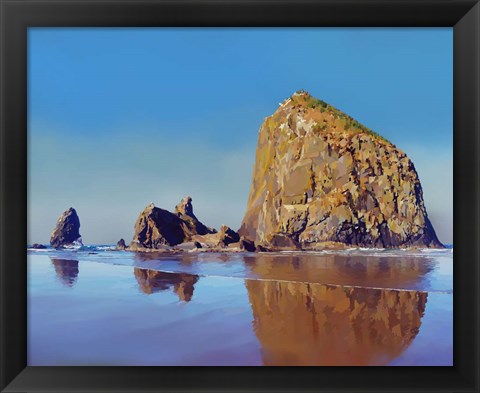 Framed Oregon Coast II Print