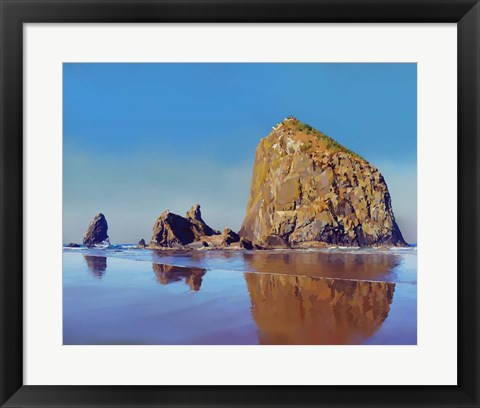 Framed Oregon Coast II Print