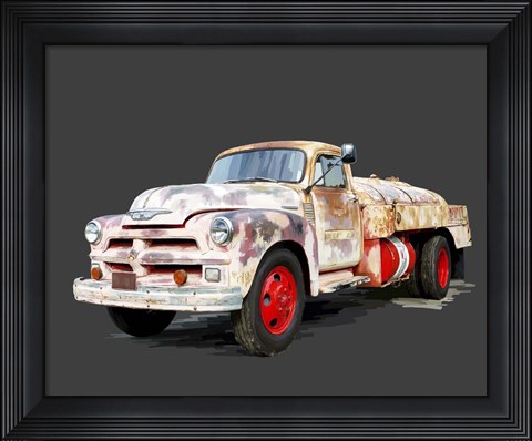 Framed Vintage Truck II Print