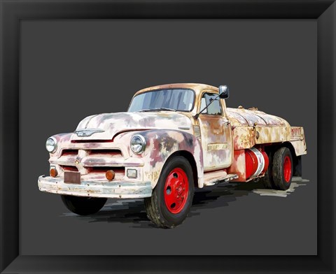 Framed Vintage Truck II Print