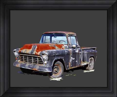 Framed Vintage Truck IV Print