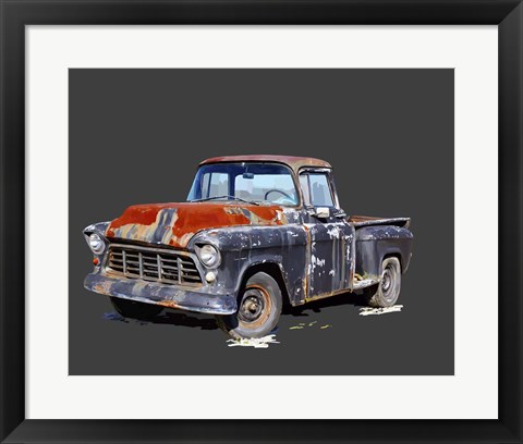 Framed Vintage Truck IV Print