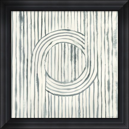 Framed Gyrate I Print