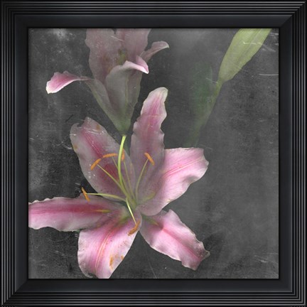 Framed Fleur de Lys I Print