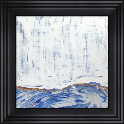 Framed Blue Highlands II Print