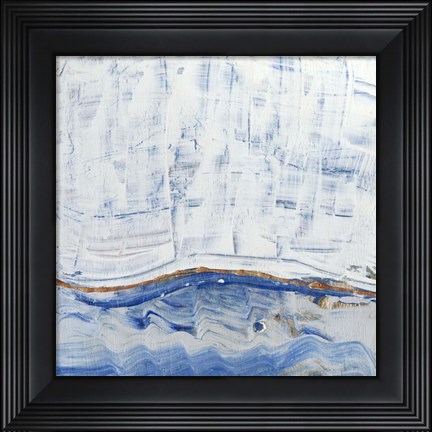 Framed Blue Highlands III Print