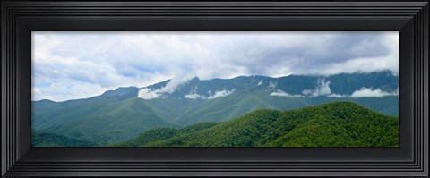 Framed Misty Mountains II Print