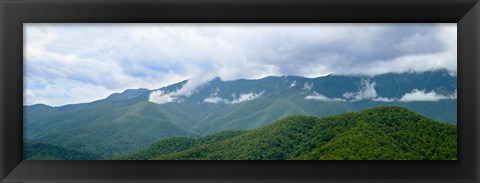 Framed Misty Mountains II Print