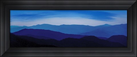 Framed Misty Mountains IV Print