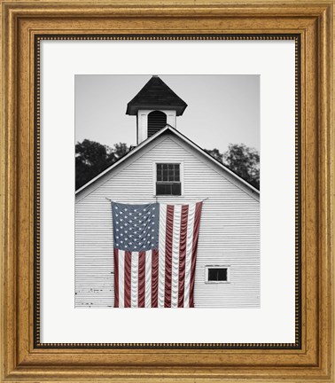 Framed Flags of Our Farmers XVII Print
