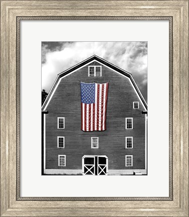 Framed Flags of Our Farmers XIX Print