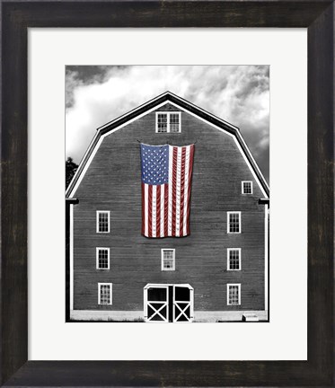 Framed Flags of Our Farmers XIX Print