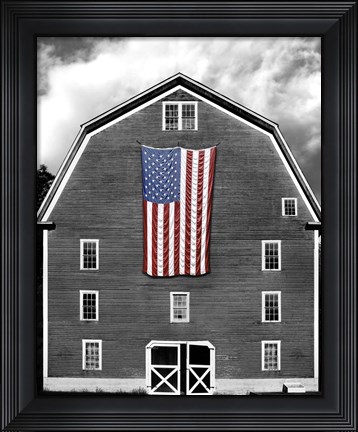 Framed Flags of Our Farmers XIX Print