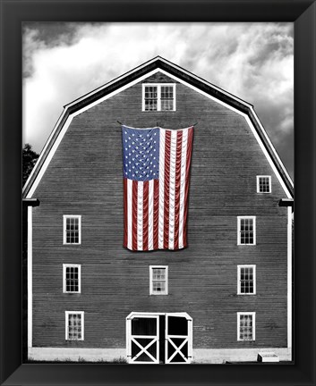 Framed Flags of Our Farmers XIX Print