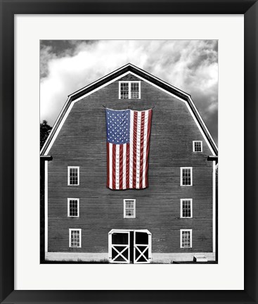 Framed Flags of Our Farmers XIX Print