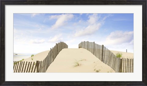 Framed Beach Photography X Print