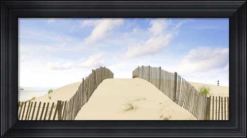Framed Beach Photography X Print