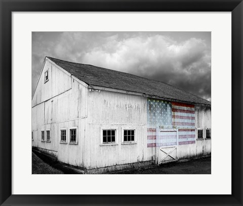 Framed Flags of Our Farmers VIII Print