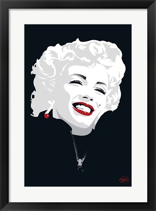 Framed Miki Marilyn Print