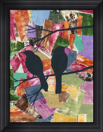 Framed Shadow of Light I Print