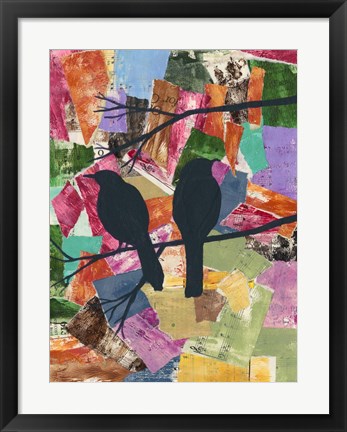 Framed Shadow of Light I Print