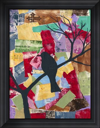 Framed Shadow of Light II Print