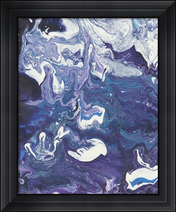 Framed Meandering Mulberry I Print