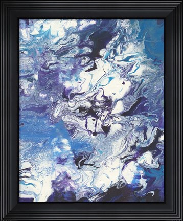 Framed Meandering Mulberry II Print