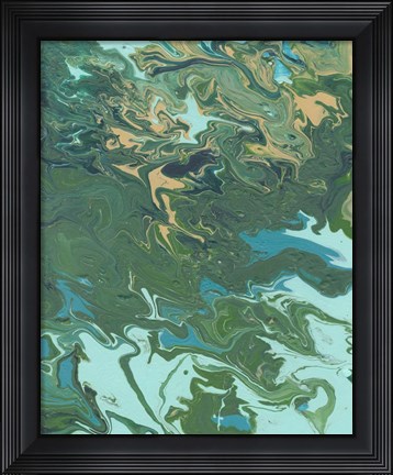 Framed Rambling Sage I Print