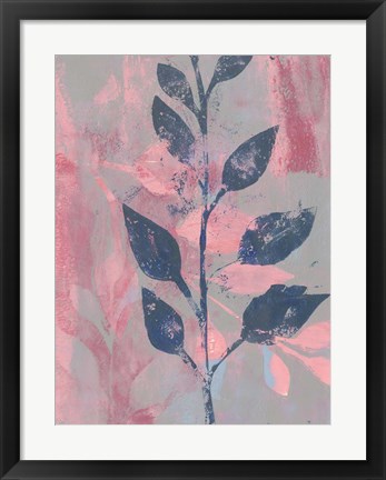 Framed Slender Stem I Print