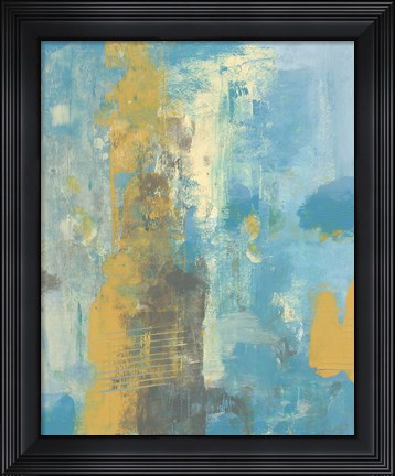 Framed Caribbean Sea II Print