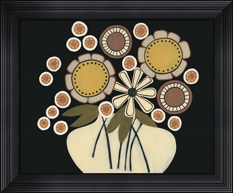 Framed Summer Garden Floral II Print