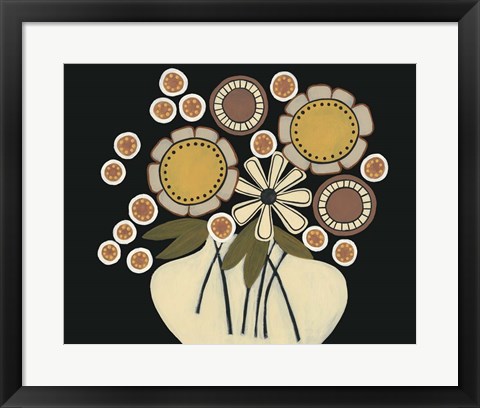 Framed Summer Garden Floral II Print