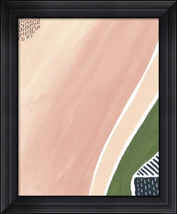 Framed Simple Marks II Print