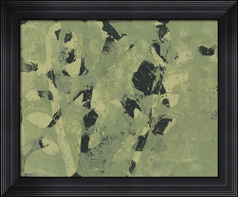 Framed Verdant Branch I Print