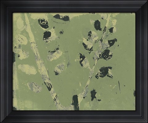 Framed Verdant Branch II Print