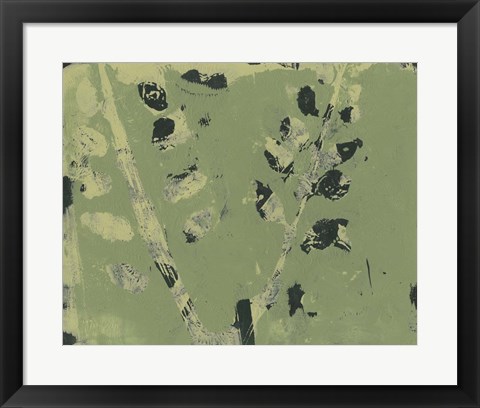 Framed Verdant Branch II Print