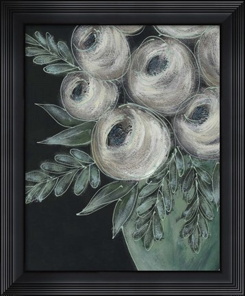 Framed Greenhouse Bouquet I Print