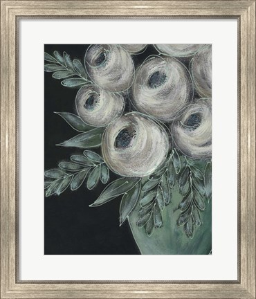 Framed Greenhouse Bouquet I Print