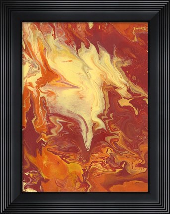 Framed Nomadic Blaze I Print