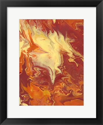 Framed Nomadic Blaze I Print